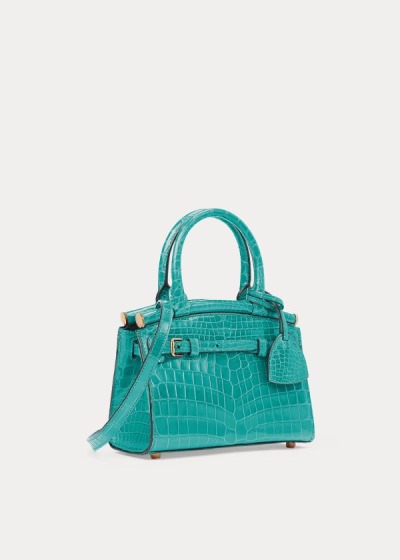 Mala De Mão Ralph Lauren Alligator Mini RL50 Mulher 29763-TFLE